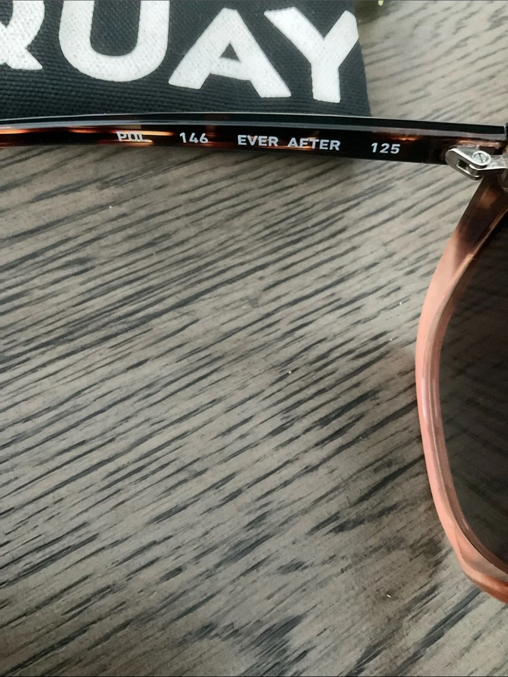 Quay Australia Ever After 125  tortoise Frame Sunglasses